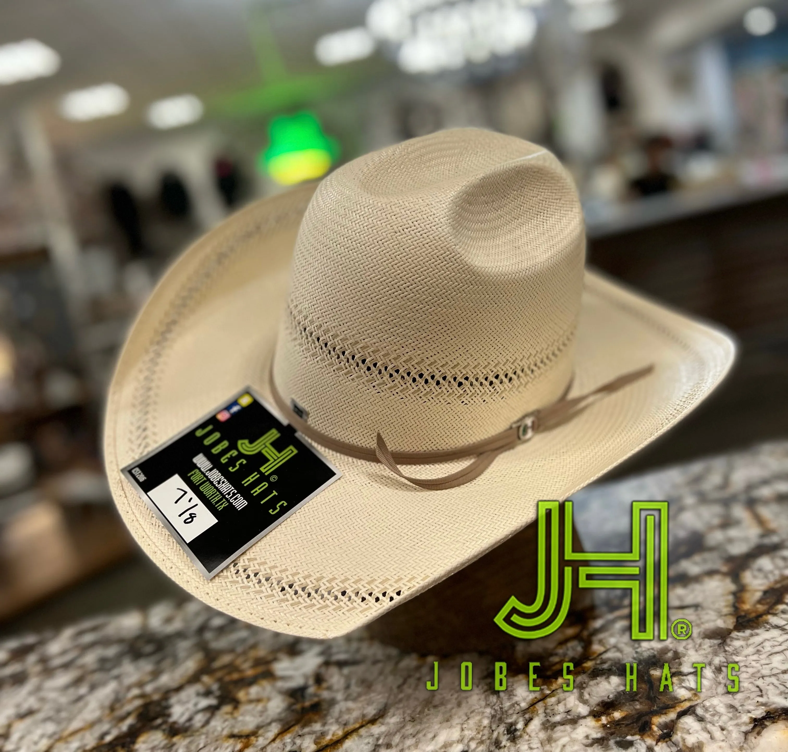 2022 Jobes Hats Straw Hat “Fashion” 4” Brim (Comes open and flat)