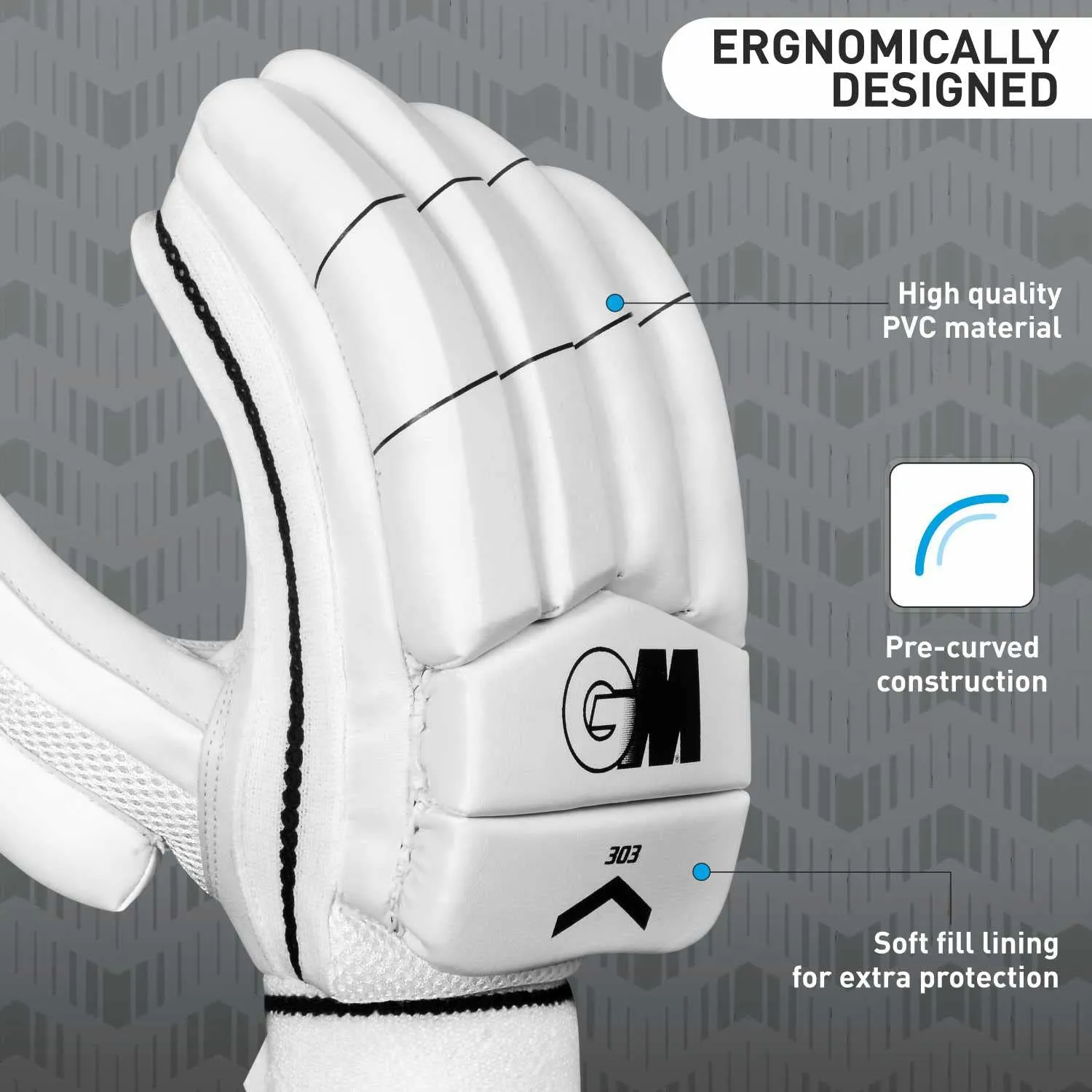 303 Cricket Batting Gloves | Men's RH