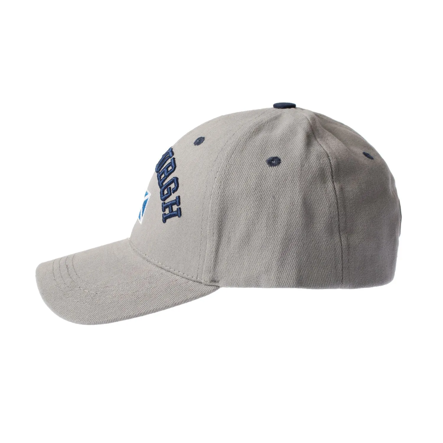 3D Edinburgh / Saltire Baseball Cap - Grey