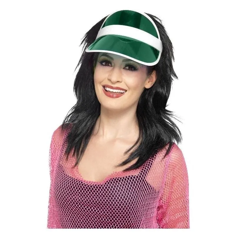 80s Sun Visor Adult Green