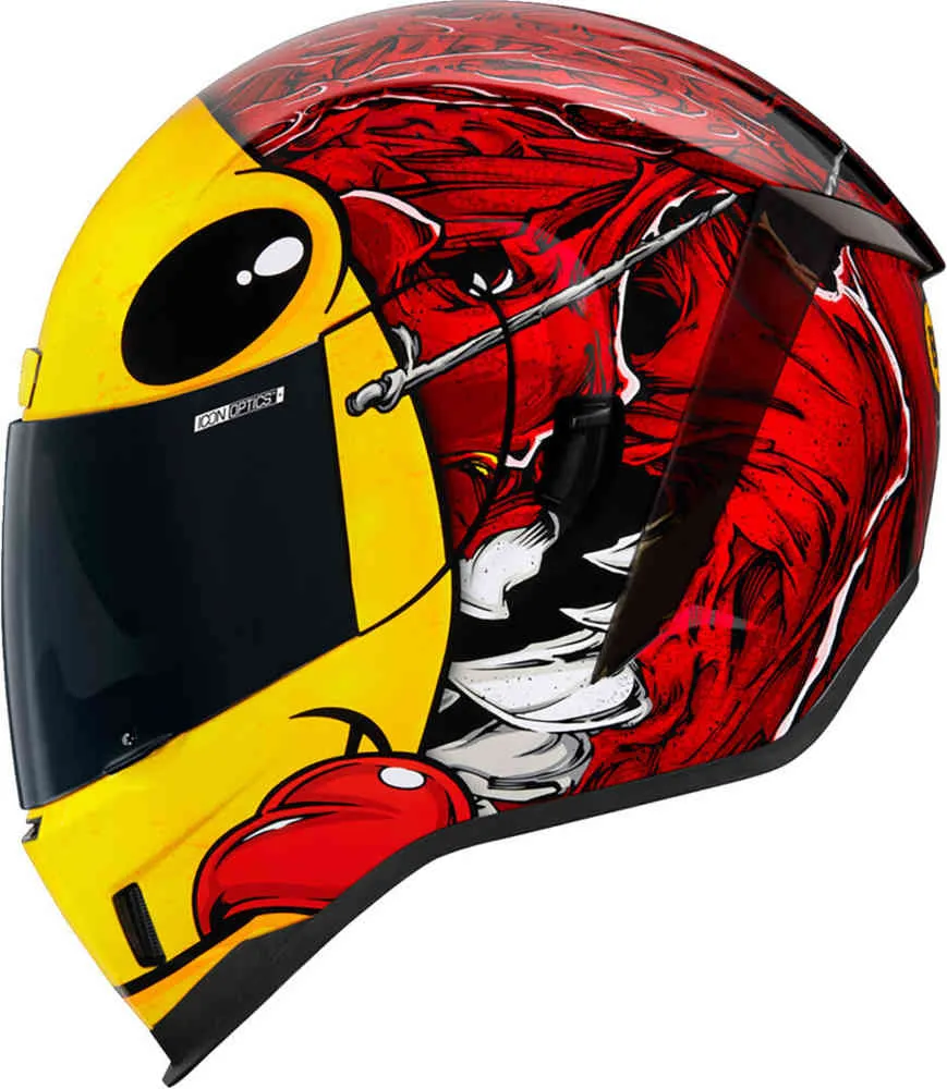 Airform Brozak MIPS Helmet Icon, red-yellow