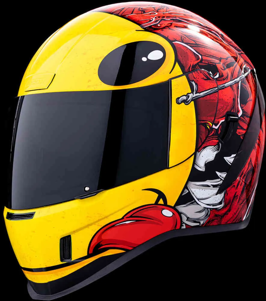 Airform Brozak MIPS Helmet Icon, red-yellow