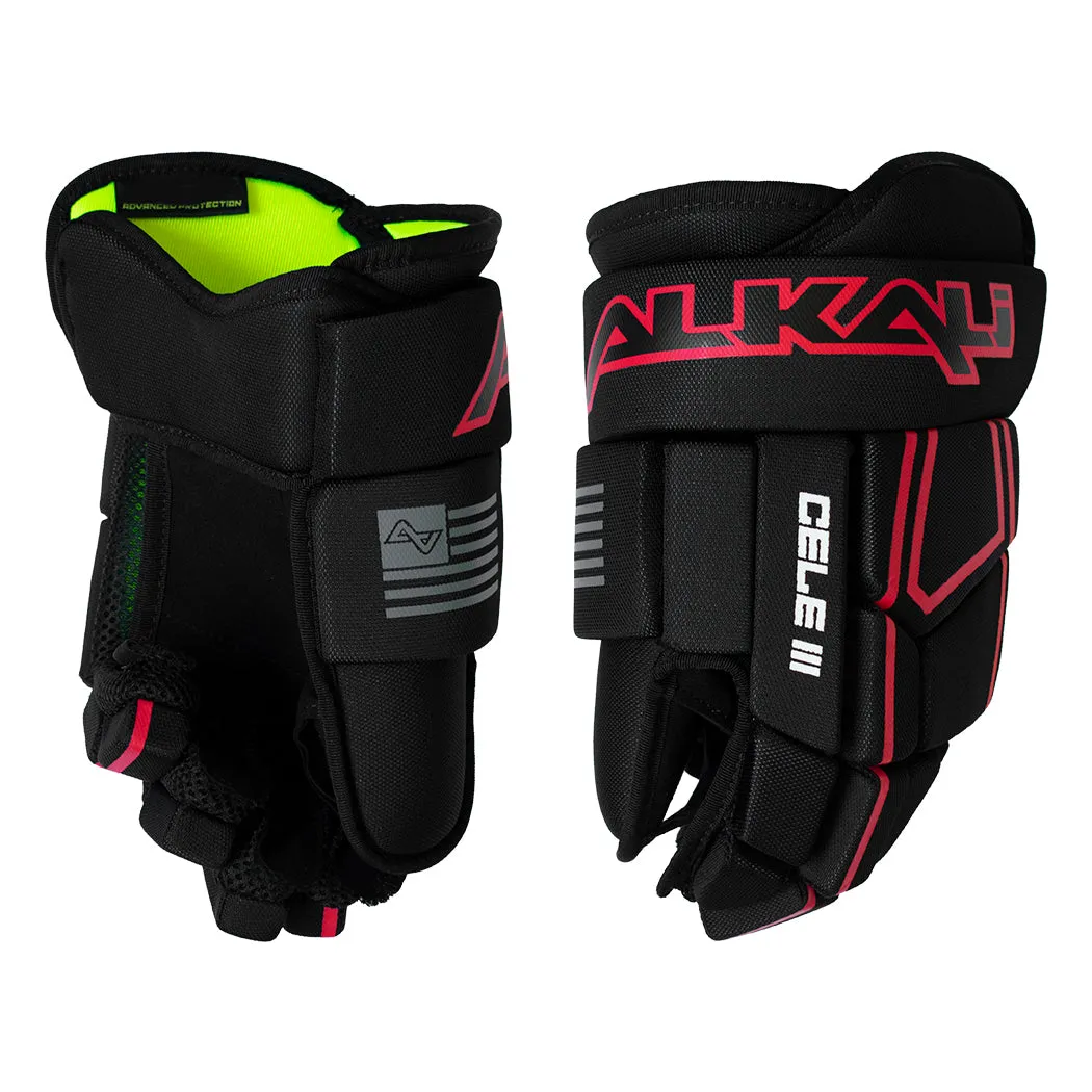 Alkali Cele III Junior Hockey Gloves