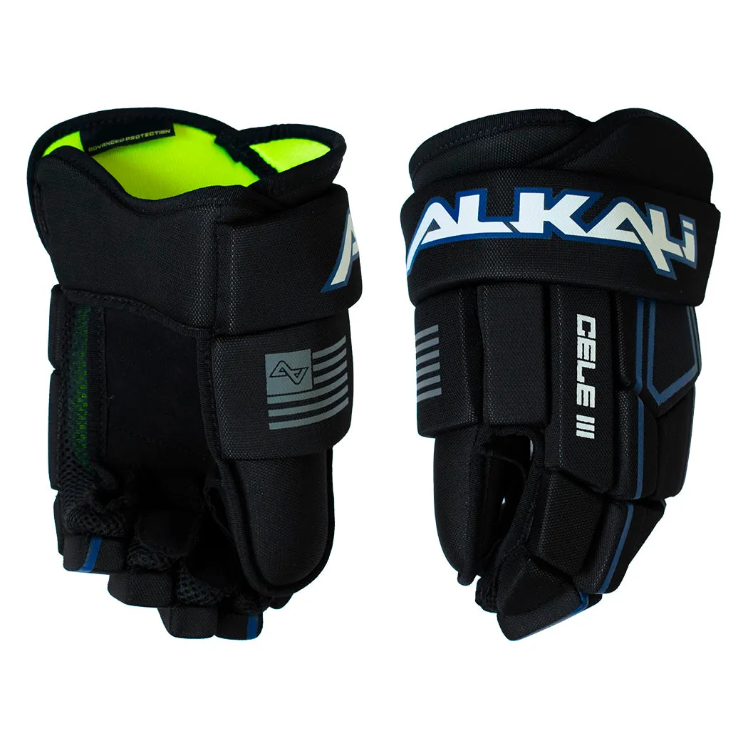 Alkali Cele III Junior Hockey Gloves