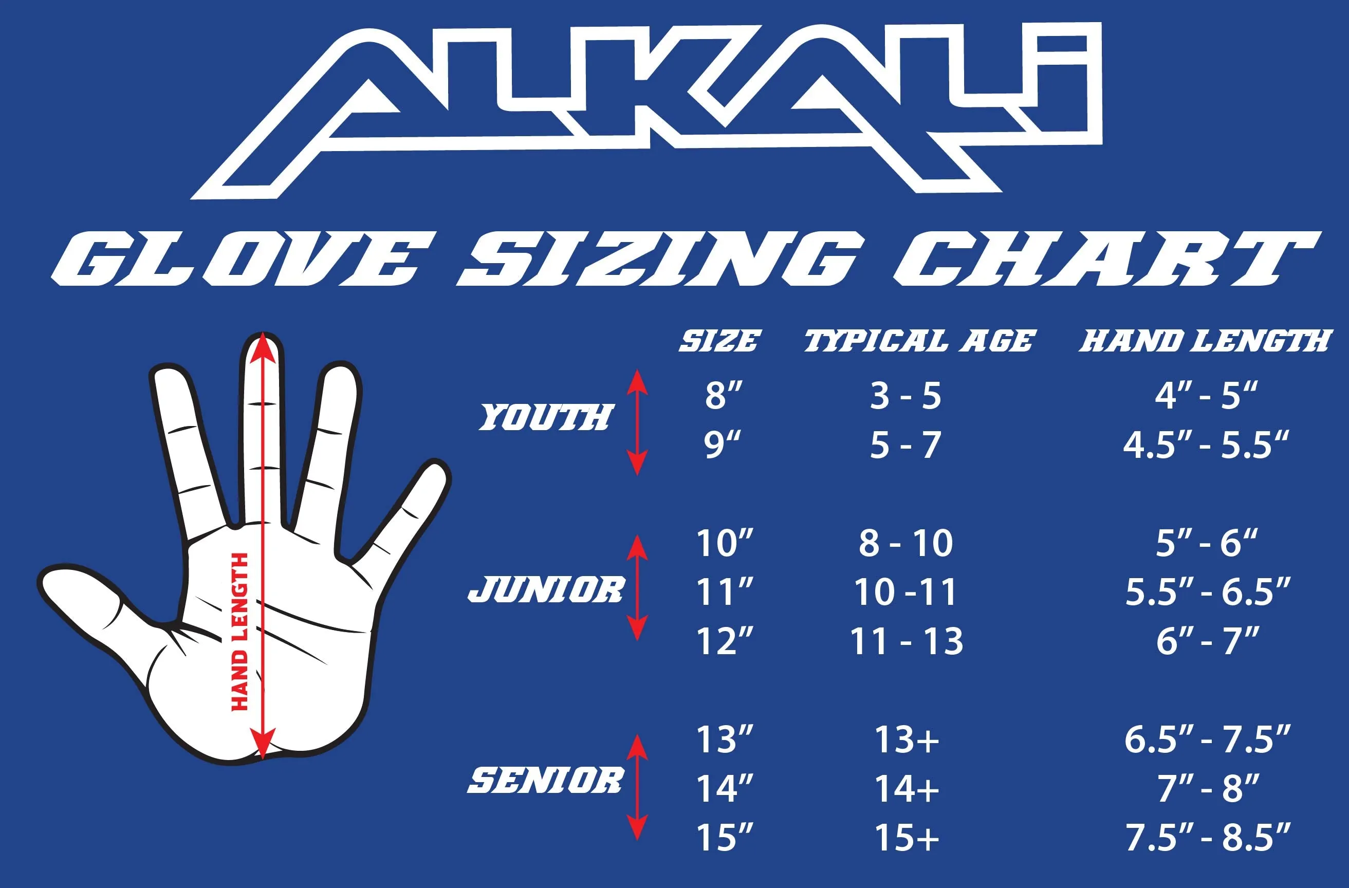 Alkali Cele III Junior Hockey Gloves