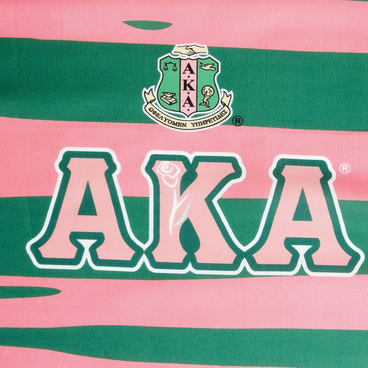 Alpha Kappa Alpha AKA Sorority Inspired Zebra Stripe Fashion Shawl Scarf