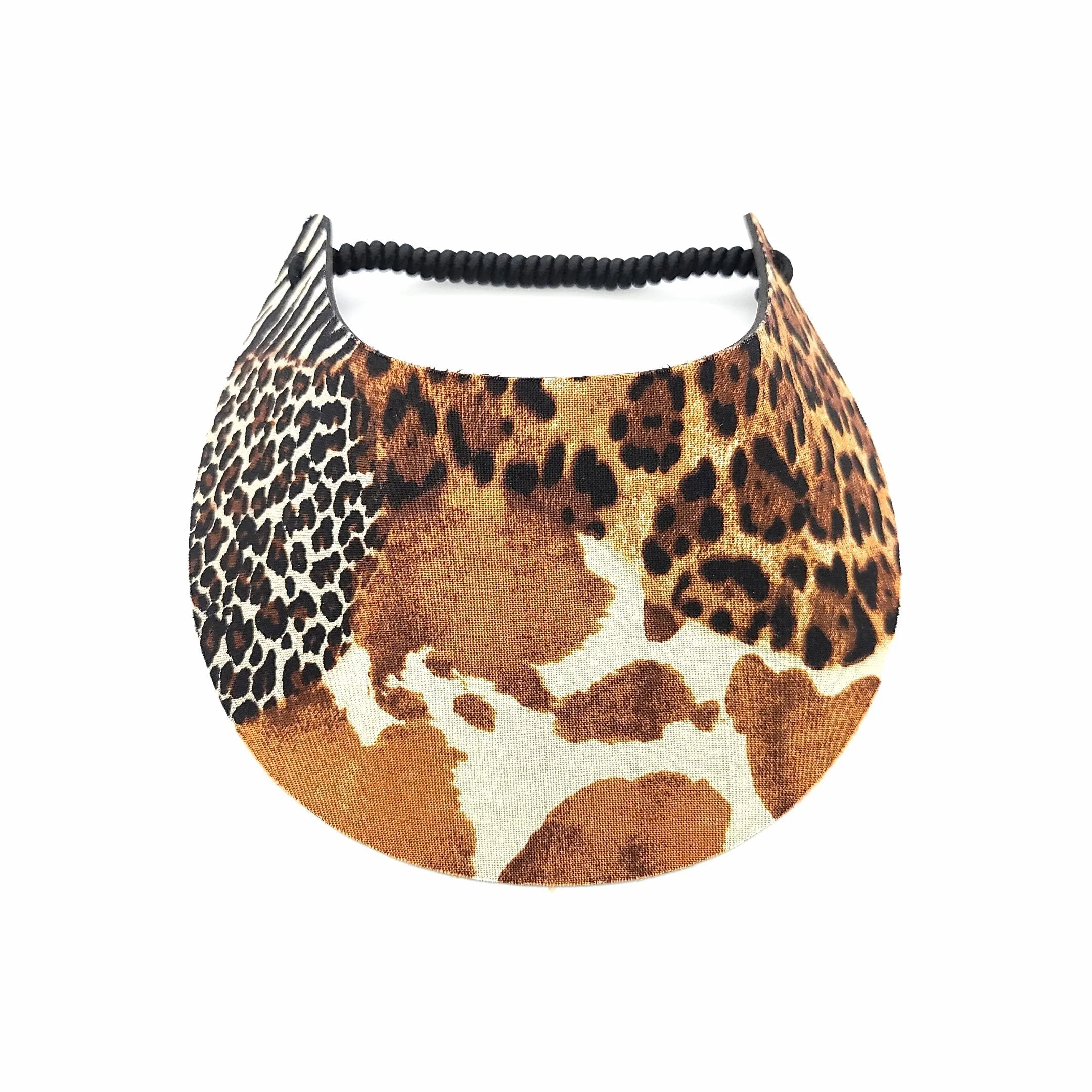 Animal Skins Print Foam Sun Visor in