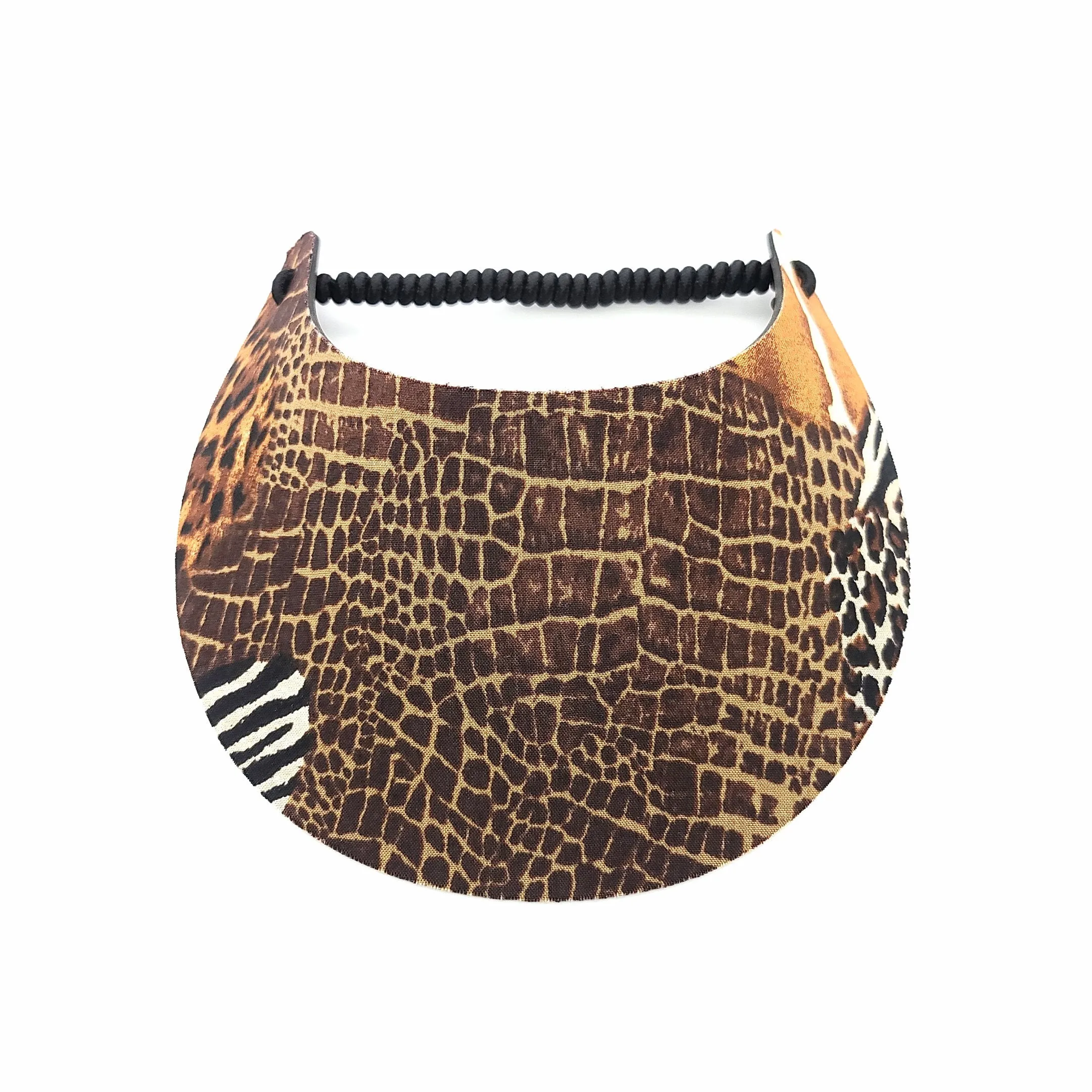 Animal Skins Print Foam Sun Visor in