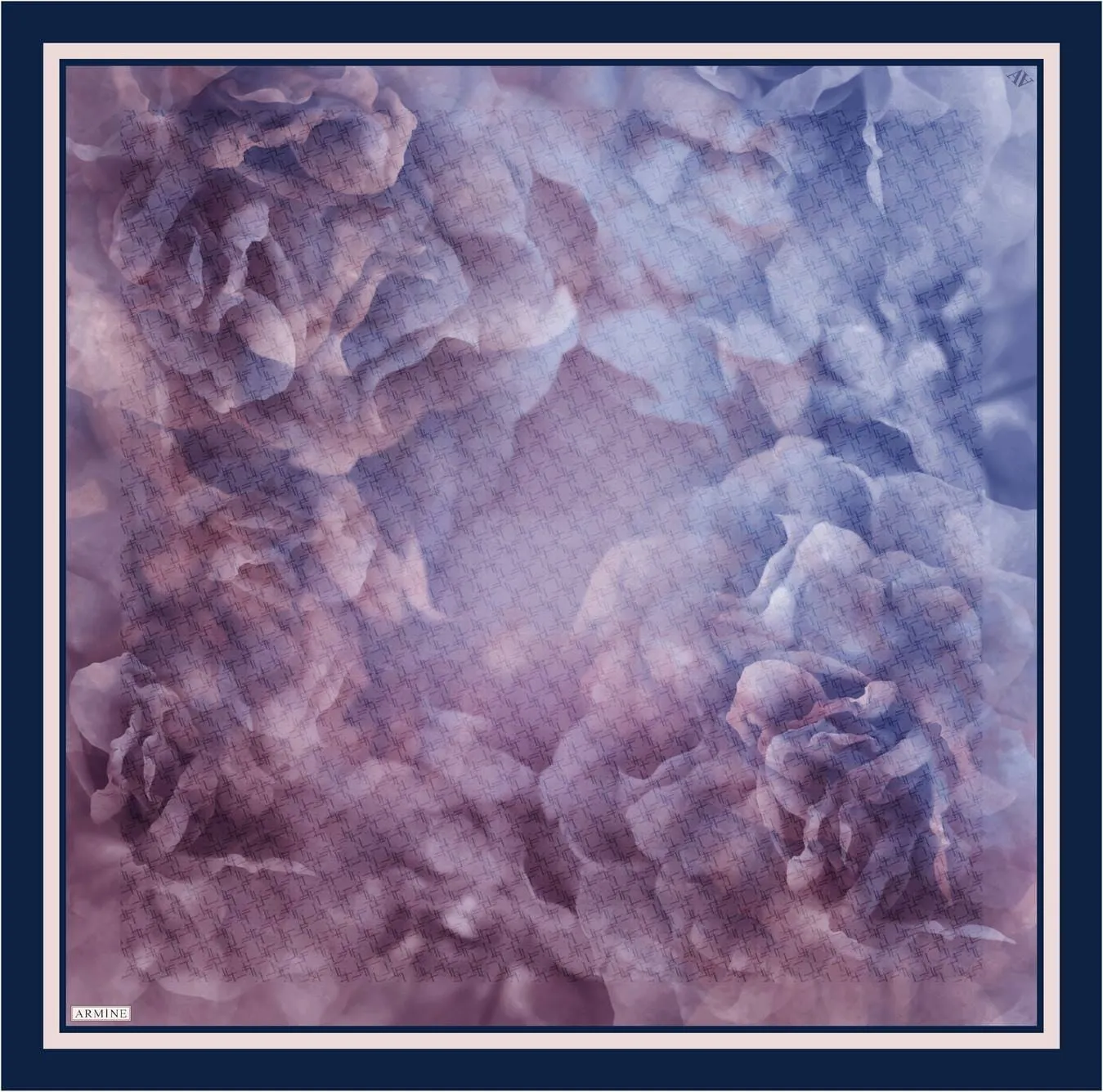 Armine Anggun Floral Silk Scarf #36