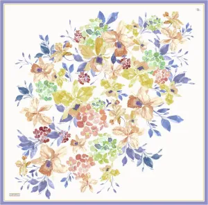 Armine Fior Floral Silk Scarf #3