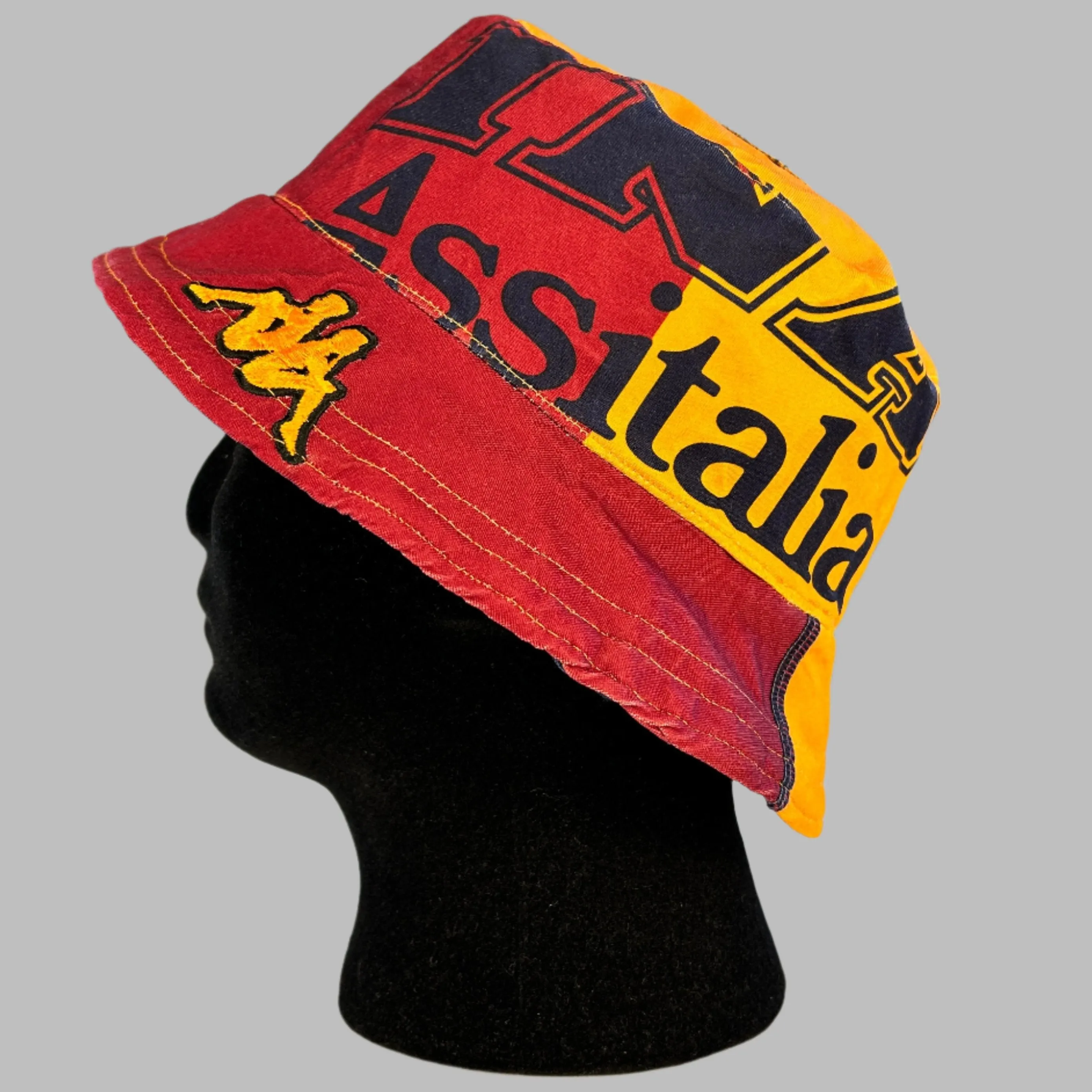 AS Roma Upcyled Shirt Bucket Hat