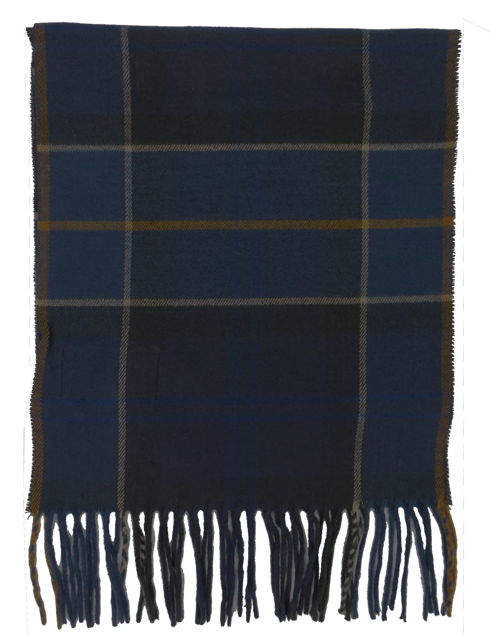 Barbour Galingale Soft Acrylic Tartan Scarf