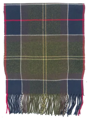 Barbour Galingale Soft Acrylic Tartan Scarf