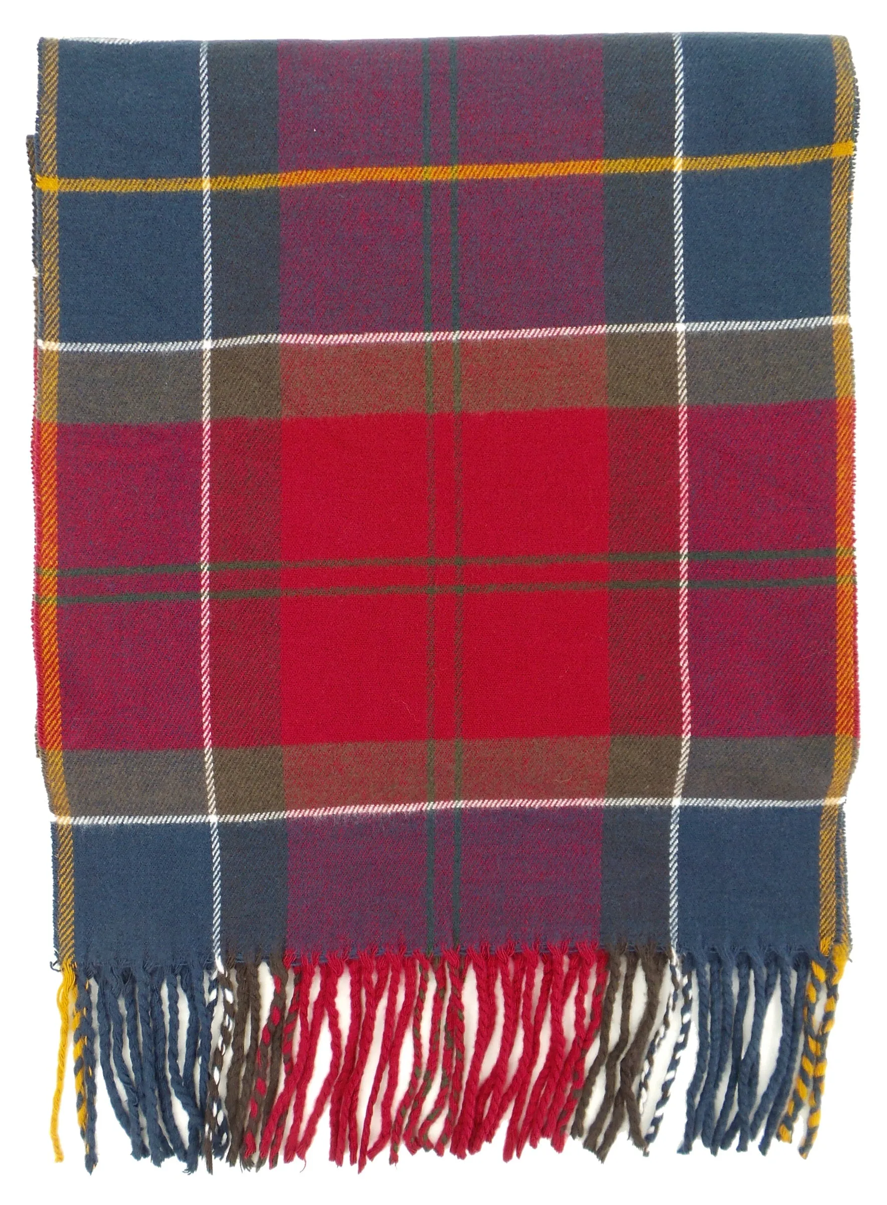 Barbour Galingale Soft Acrylic Tartan Scarf