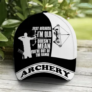 Baseball Cap For Archery Two-tone Vector Art Coolspod