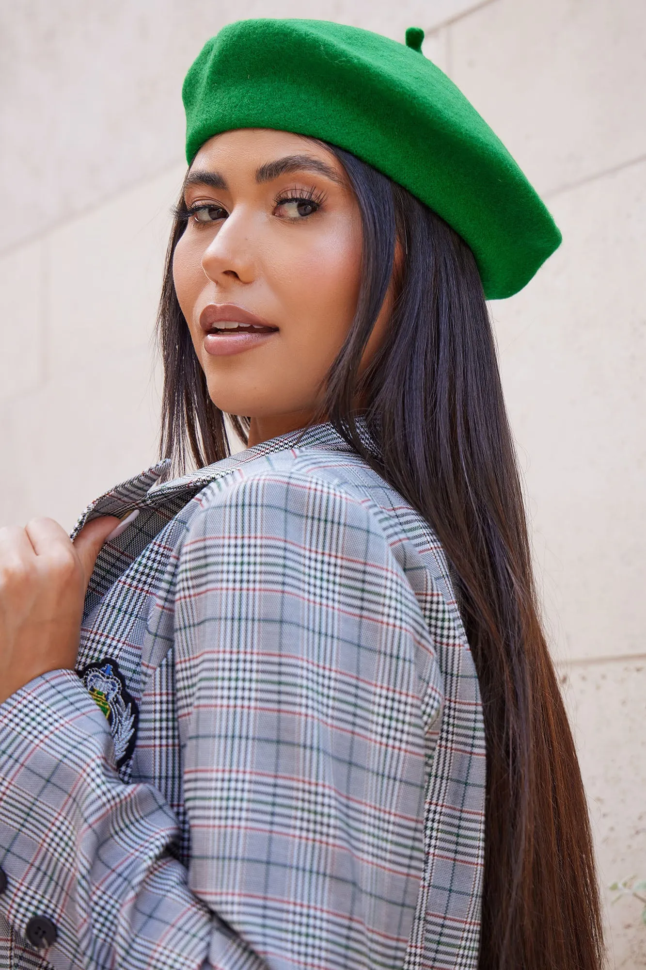 Beauty And The Babe Beret - Green