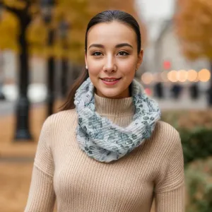 Black Ginger Eucalyptus Magnetic Scarf - 736-521