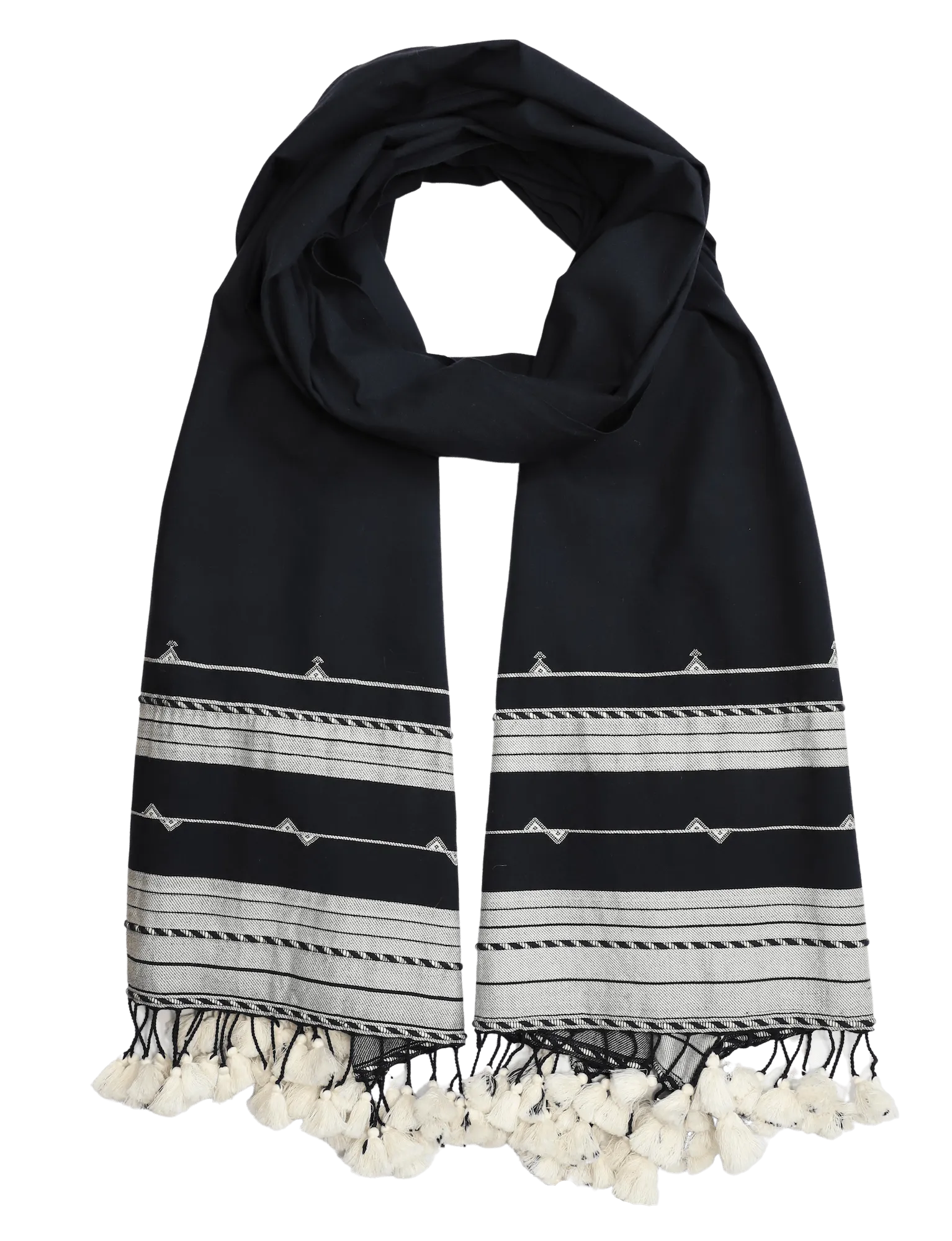 Black Kutch Scarf