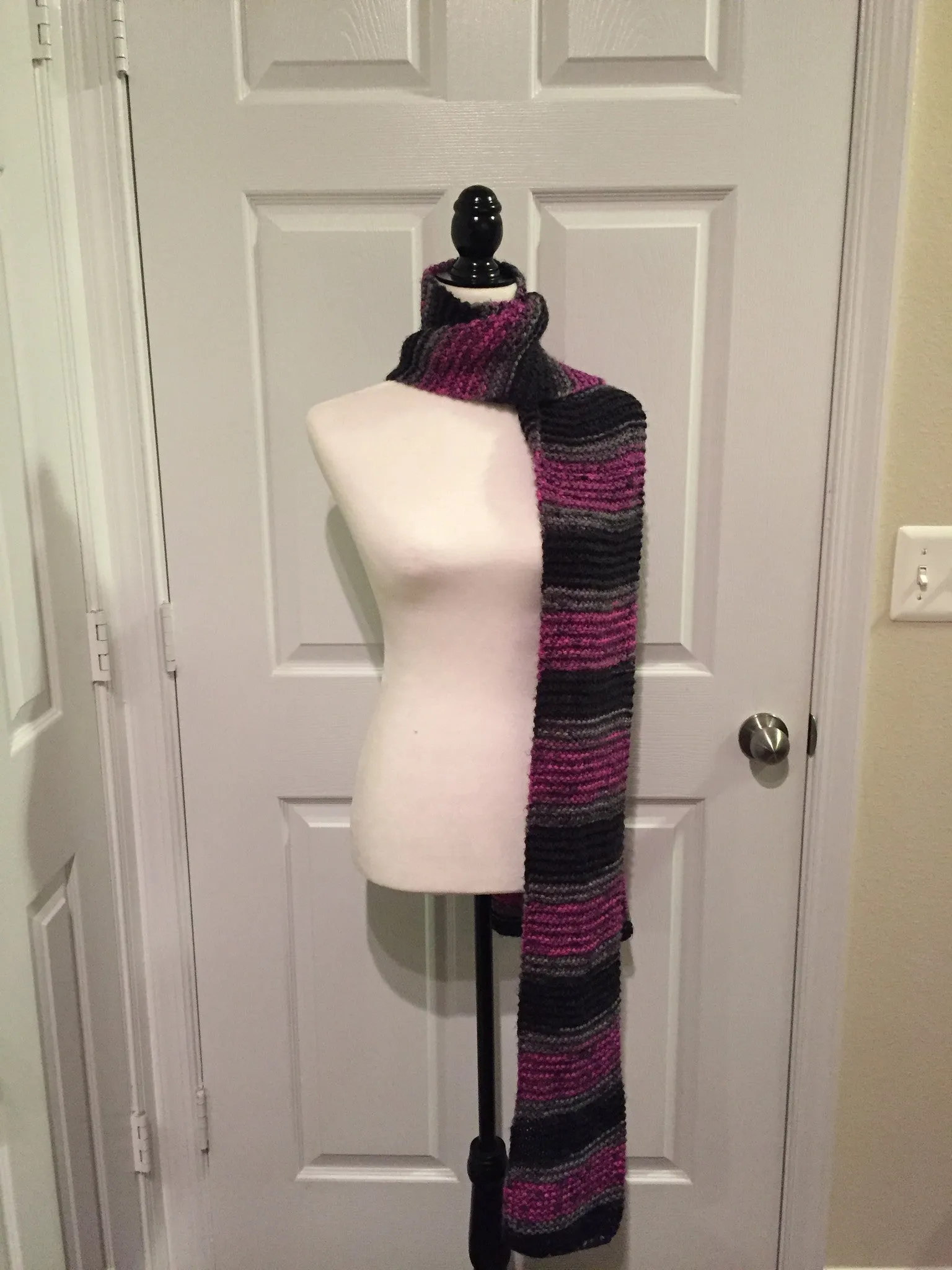 Black Raspberry Scarf