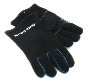 Broil King 60528 Grill Gloves, Leather, Black :PR: QUANTITY: 1