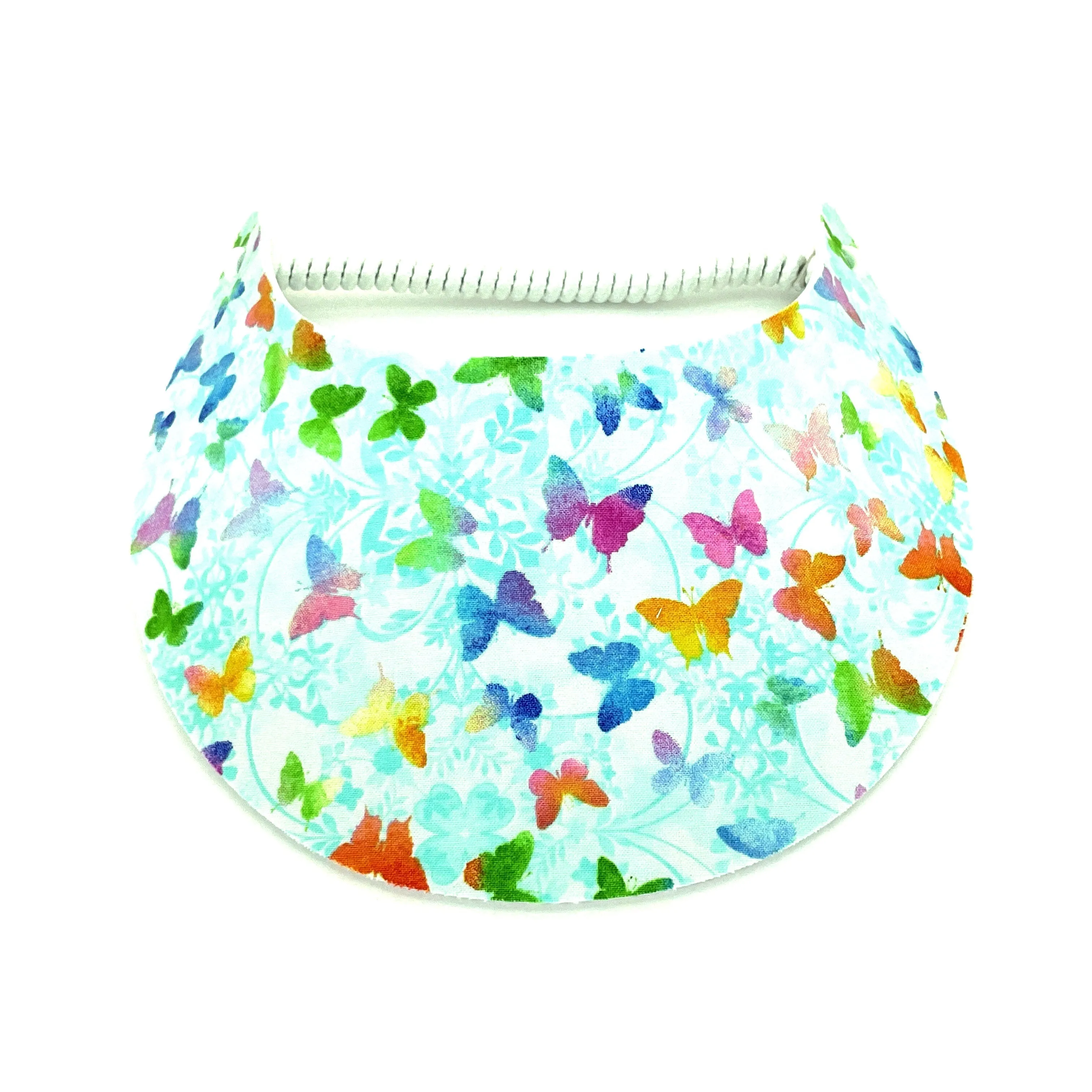 Butterfly Pattern Foam Sun Visor