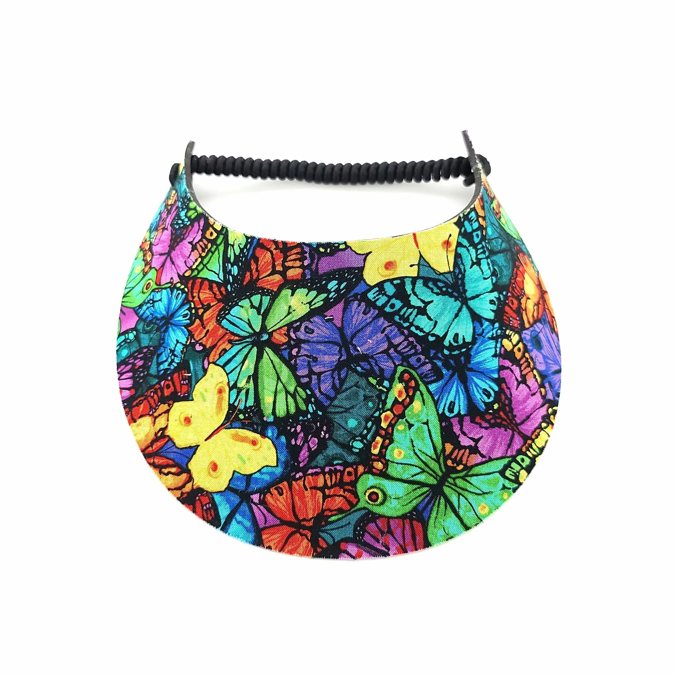 Butterfly Pattern Foam Sun Visor