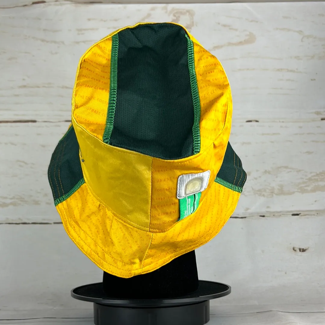 Celtic 03/04 Upcycled Away Shirt Bucket Hat