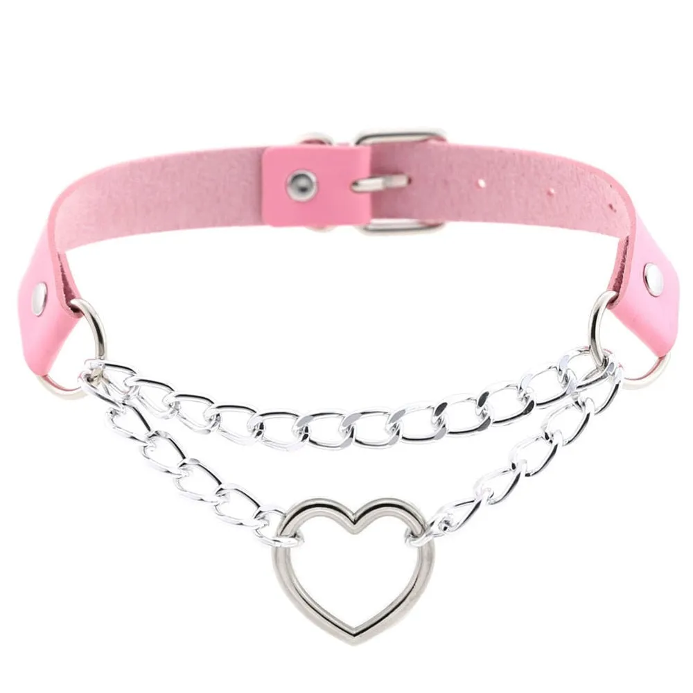 Chained Princess Collar & Leash Set