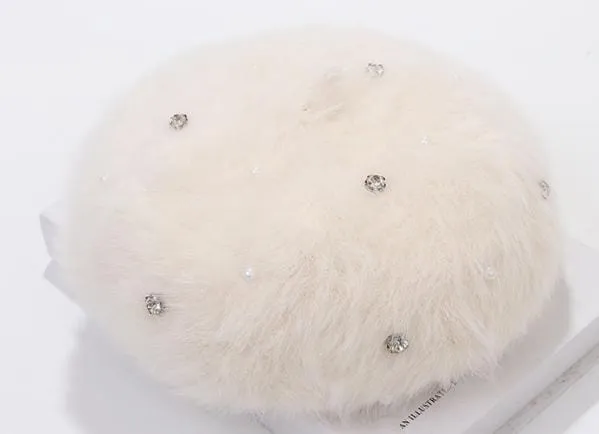 Crystal and Pearl Beret