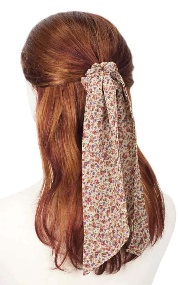 EAH2069 Ditsy Flower Print Hair Scarf (12PCS)