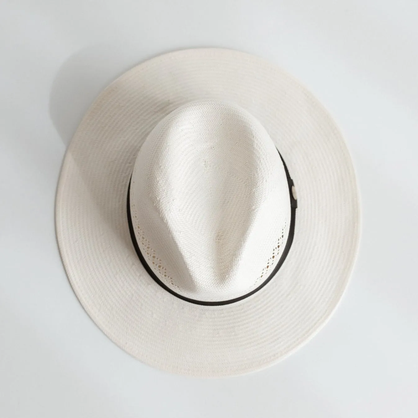 EL VEDADO STRAW FEDORA HAT