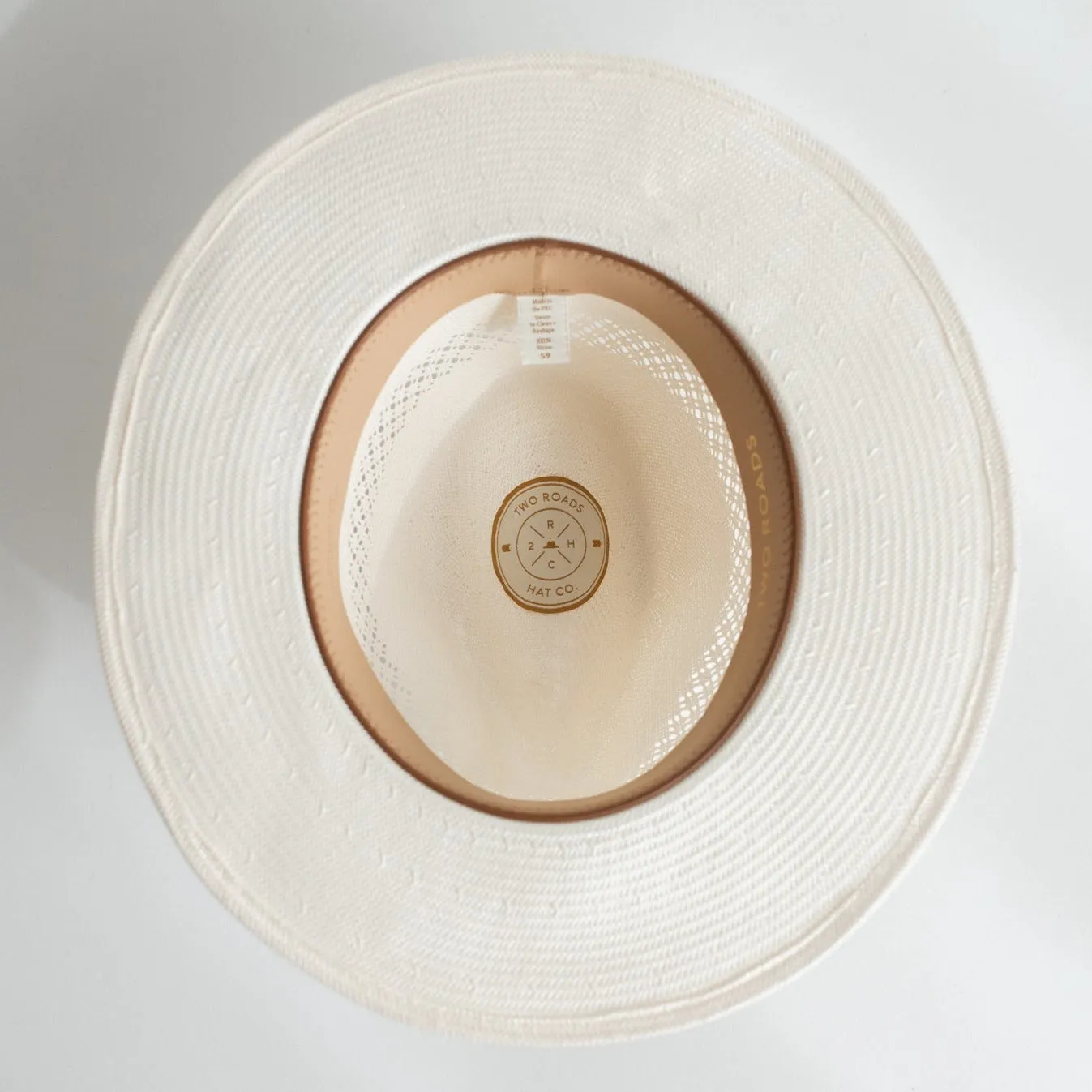 EL VEDADO STRAW FEDORA HAT