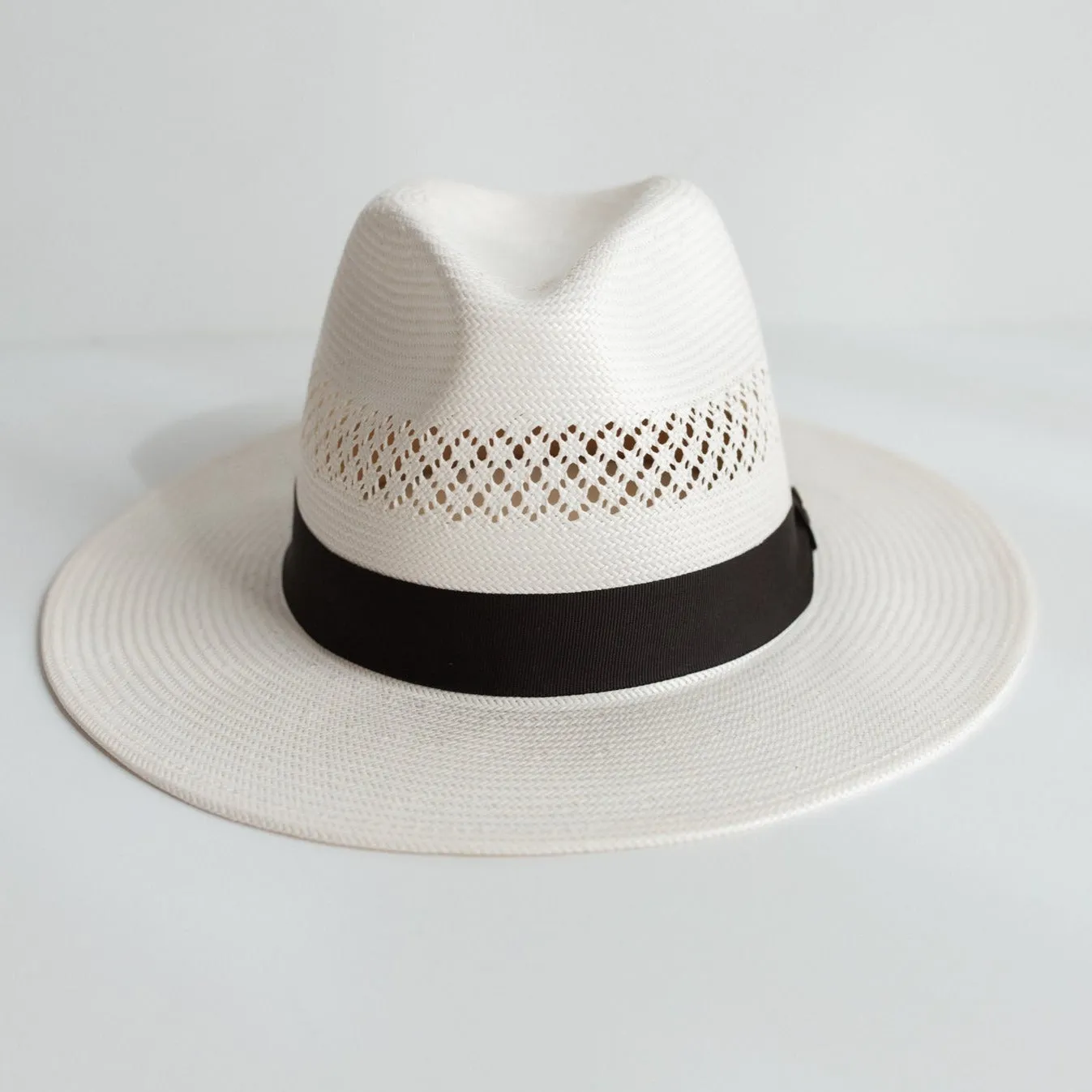 EL VEDADO STRAW FEDORA HAT