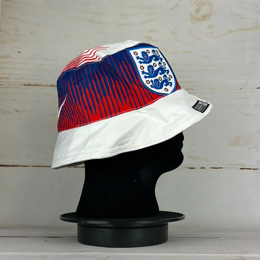 England 2018 Upcycled Training Shirt Bucket Hat