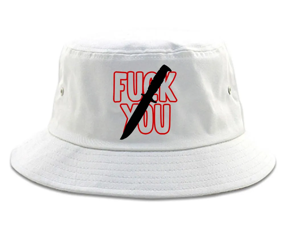 F You Knife Mens Bucket Hat