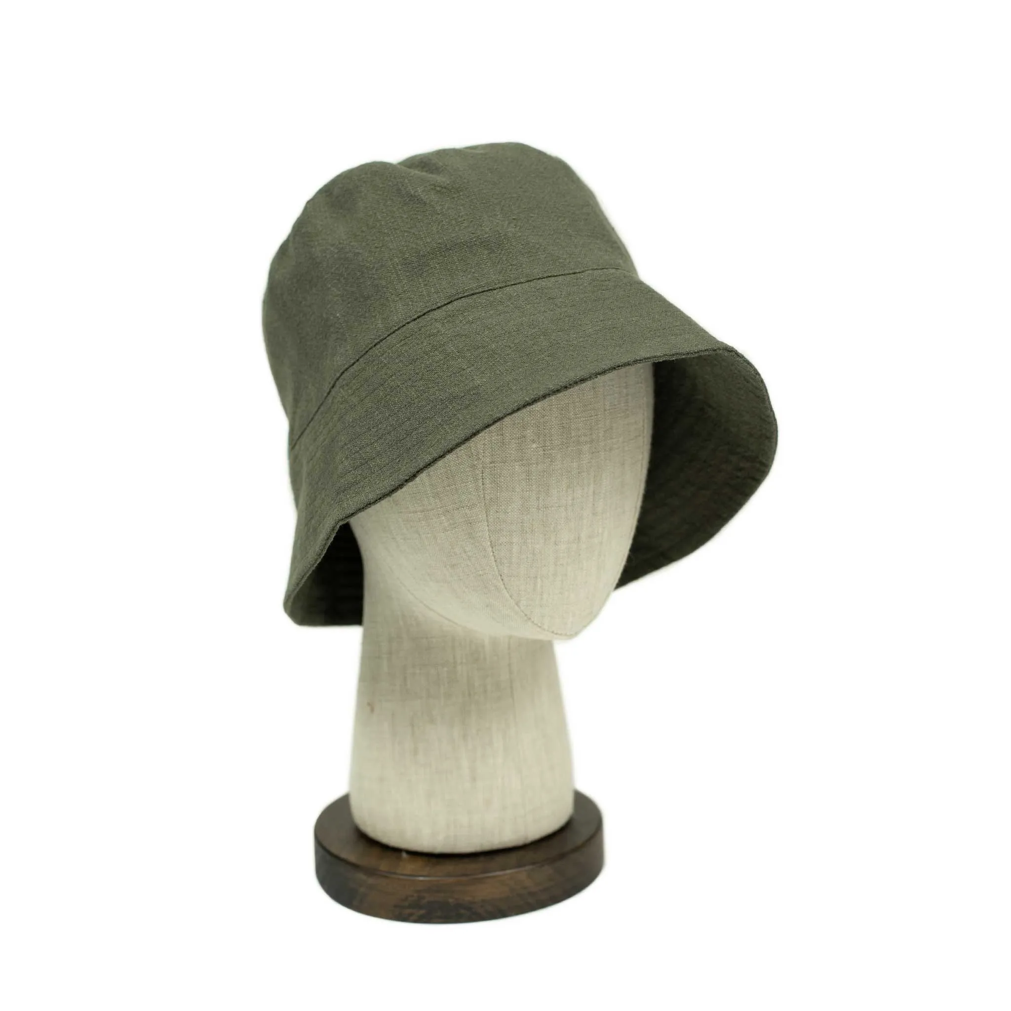 Fisherman hat in ramie moss