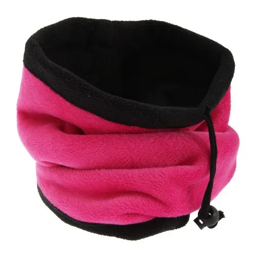 FLOSO Womens/Ladies Multipurpose Fleece Neckwarmer Snood / Hat