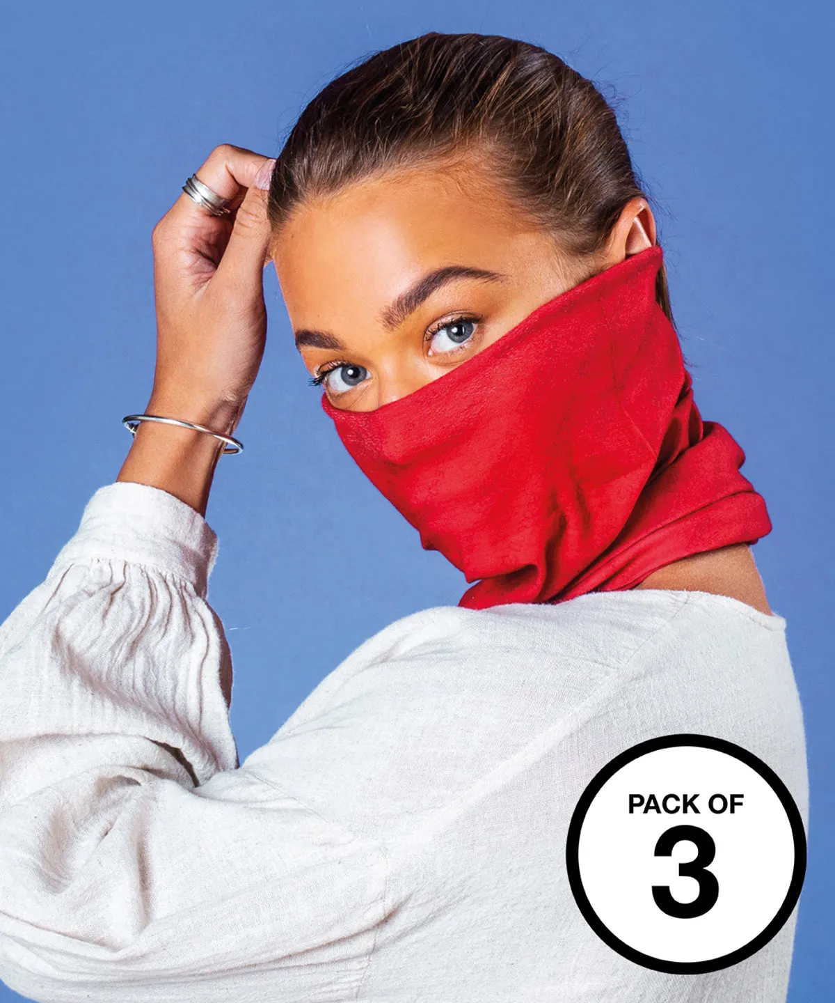 Fuchsia - Bumpaa antiviral snood (Pack of 3)