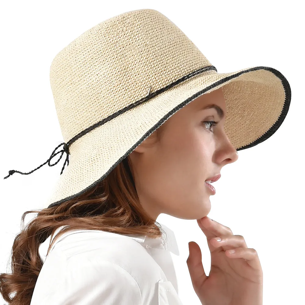 FURTALK New Women Sun Hat Handmaking Narrow Brim Drop Shipping  SH058