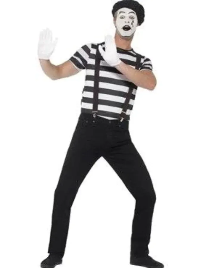 Gentleman Mime Artist Costume