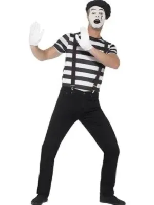 Gentleman Mime Artist Costume