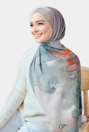 Habibaah Printed Chiffon Hijab