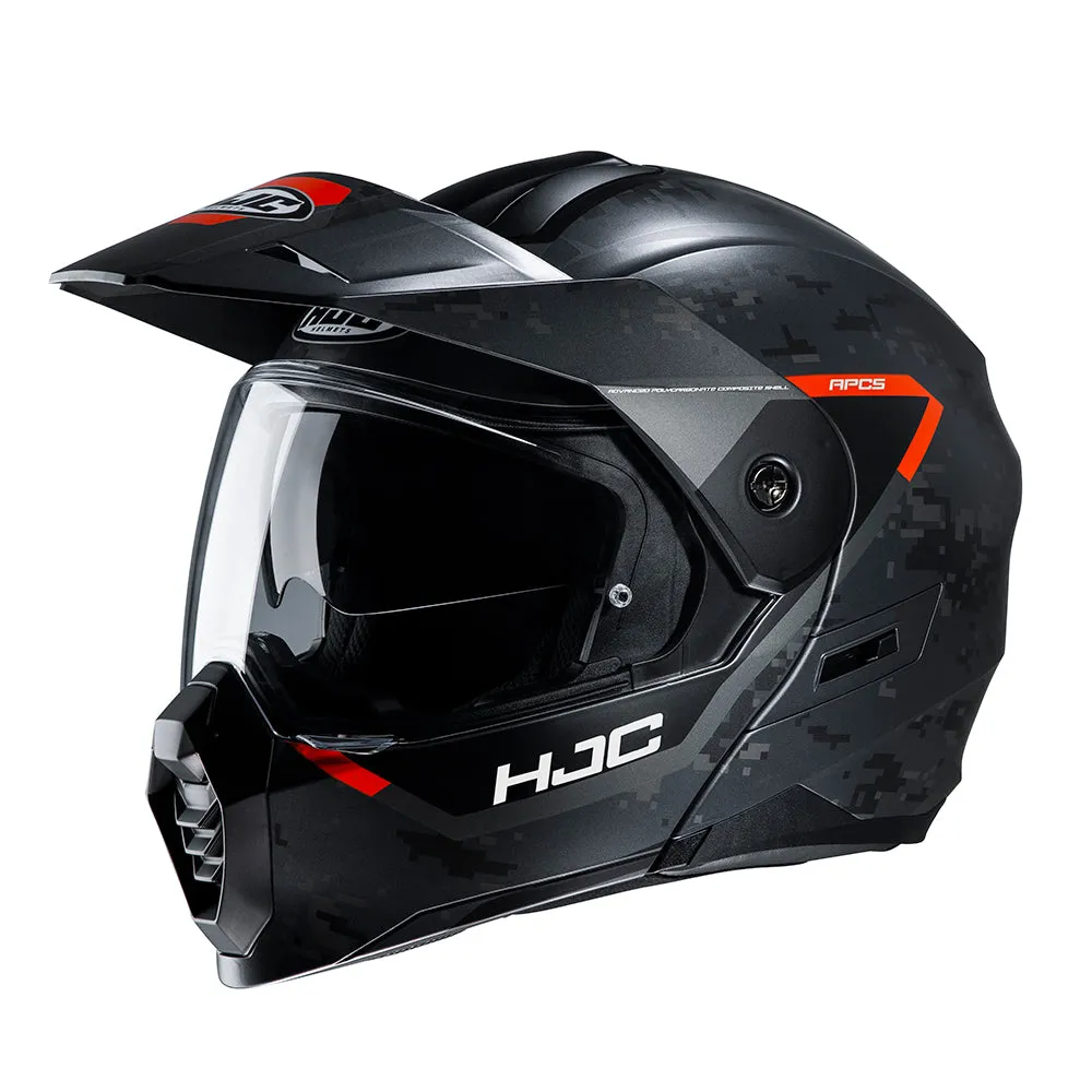 HJC C80 Bult MC21SF Orange Dual Sport Motorbike Helmet