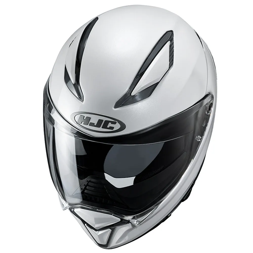 HJC F70 Pearl White Sports touring Full Face Helmet