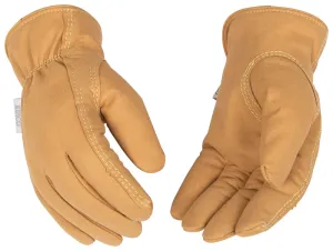 Hydroflector 254HKW L Gloves, L, Keystone Thumb, Shirred Elastic Cuff, Synthetic Leather, Tan :PR: QUANTITY: 1