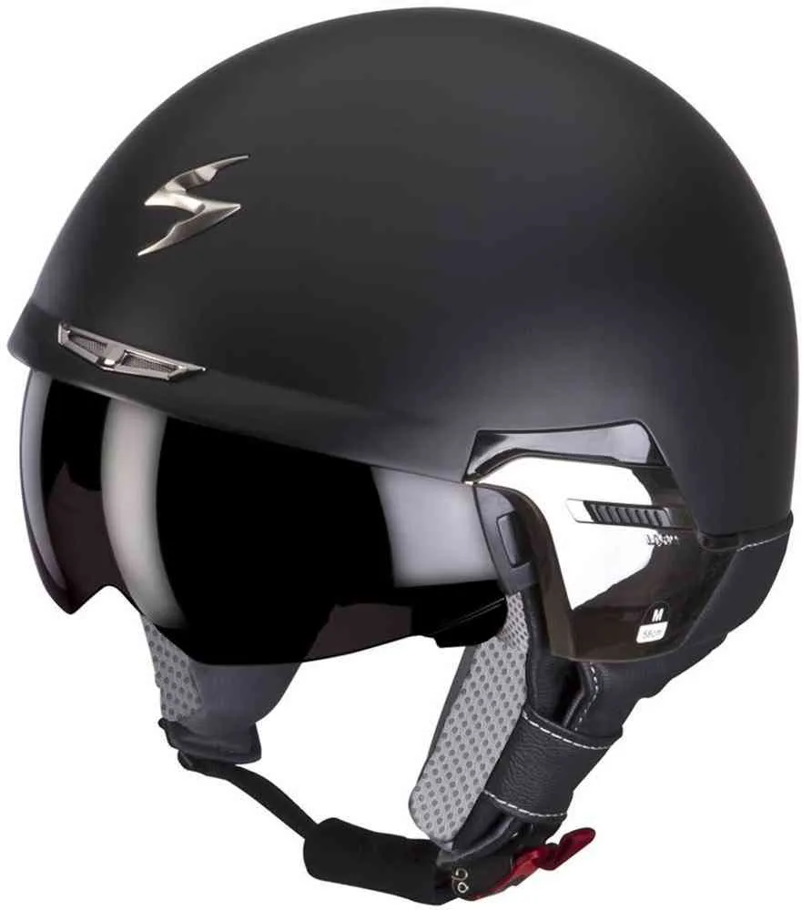 Jet helmet Exo 100 Padova II Scorpion, black/matte black