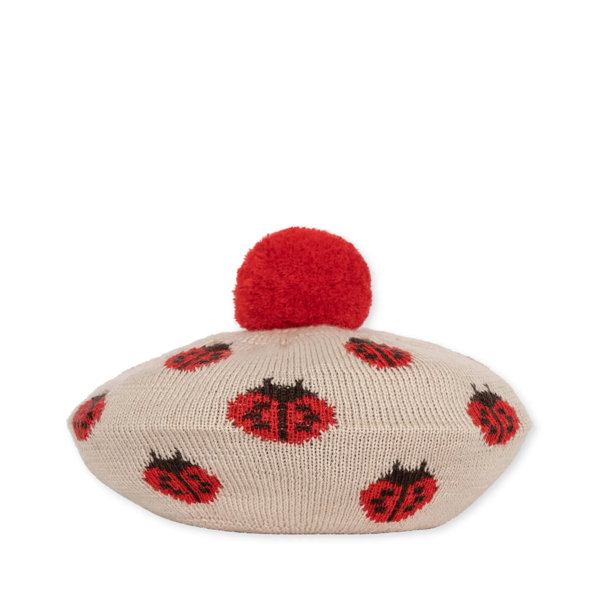 Konges Sløjd Belou Knit Beret Ladybug