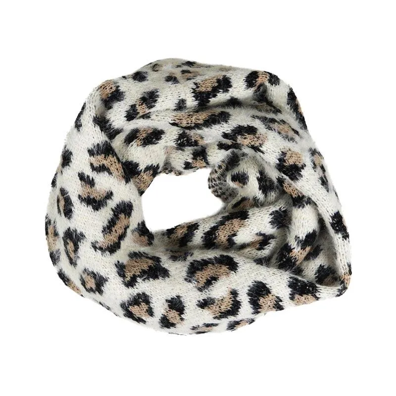 Leopard Cream Snood