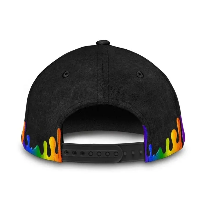 LGBT Pride Cap, These Colors Don't Run Either LGBT Printing Baseball Cap Hat, Pride Accessories