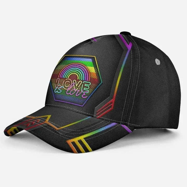 LGBT Pride Cap, These Colors Don't Run Either LGBT Printing Baseball Cap Hat, Pride Accessories